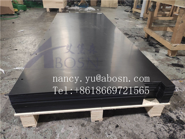 Hoja roja de UHMWPE de 1000X2000 mm para tubo