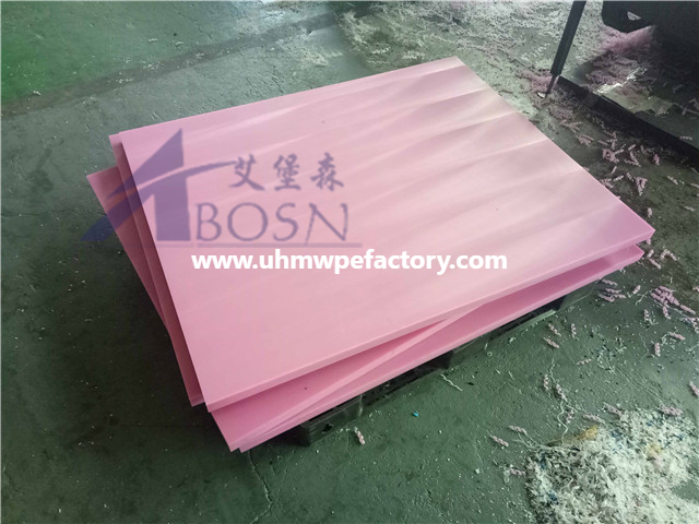 Hoja de UHMWPE negra de 3050x1220 mm para plano