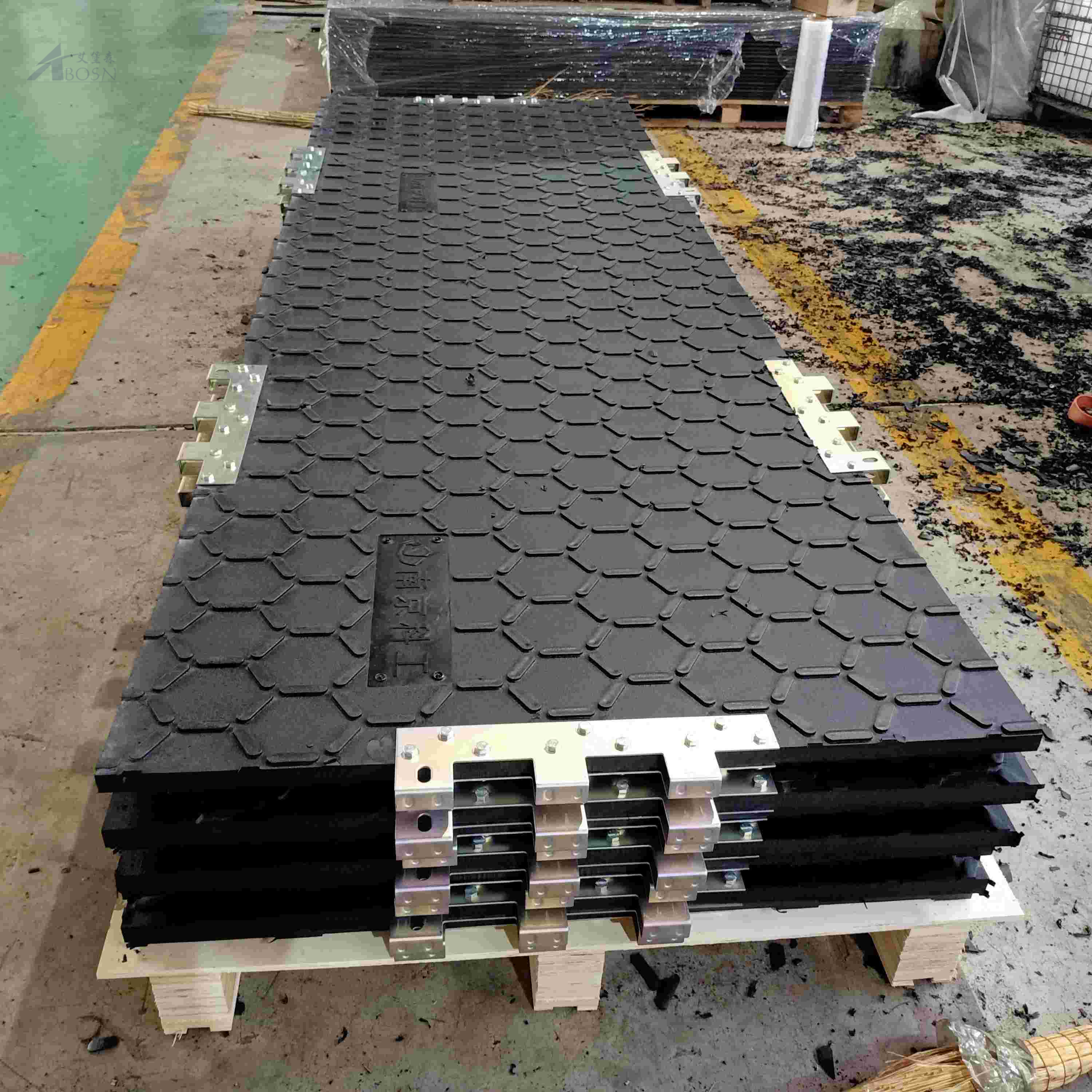 Alfombrilla de fácil manejo para la protección del césped