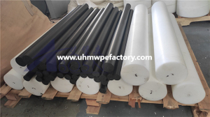 Varilla de UHMWPE PE personalizada de 10-400 mm para metalurgia