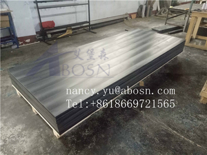 Hoja de UHMWPE azul de 3050x1220 mm para hoja de UHMWPE con relleno de vidrio