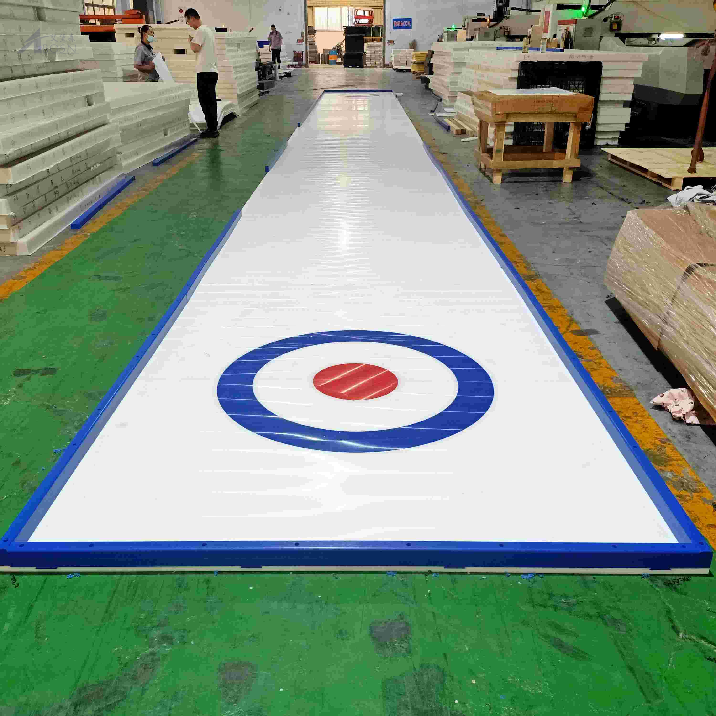 pista de patinaje sobre hielo artificial 1000x1000/hielo sintético del hockey de UHMWPE