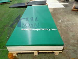 Hoja de UHMWPE negra de 3050x1220 mm para plano