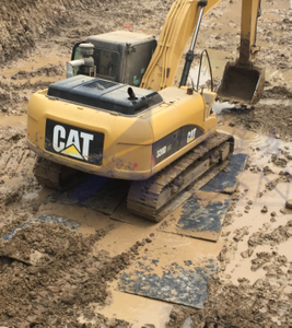 Sistema personalizado de las esteras de la pista de la protección de las esteras de la protección de la tierra del HDPE de los logotipos