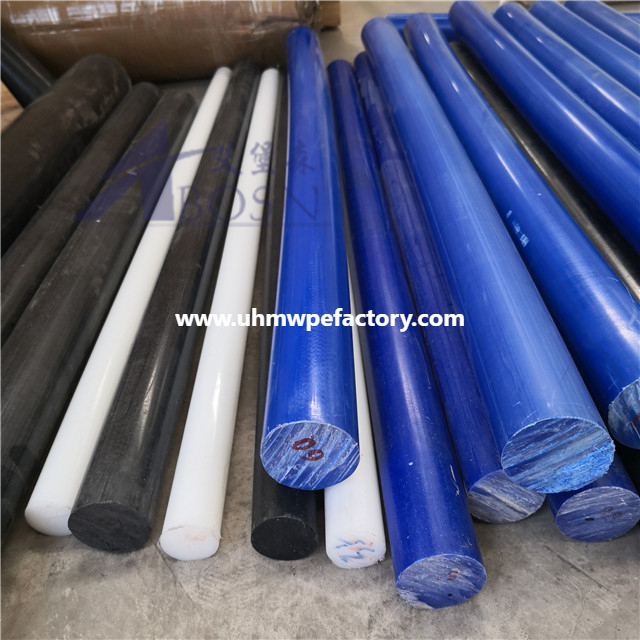 Varilla amarilla UHMWPE PE de 4 mm para la industria