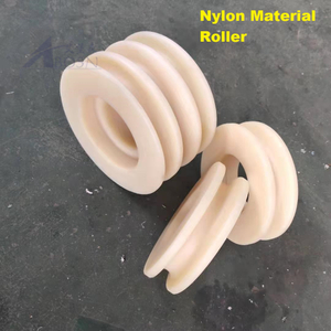 Piezas de plástico de ingeniería de nylon amarillo OEM para electrónica