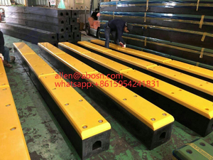 Hoja blanca de UHMWPE de 1000X2000 mm para almohadilla de defensa marina