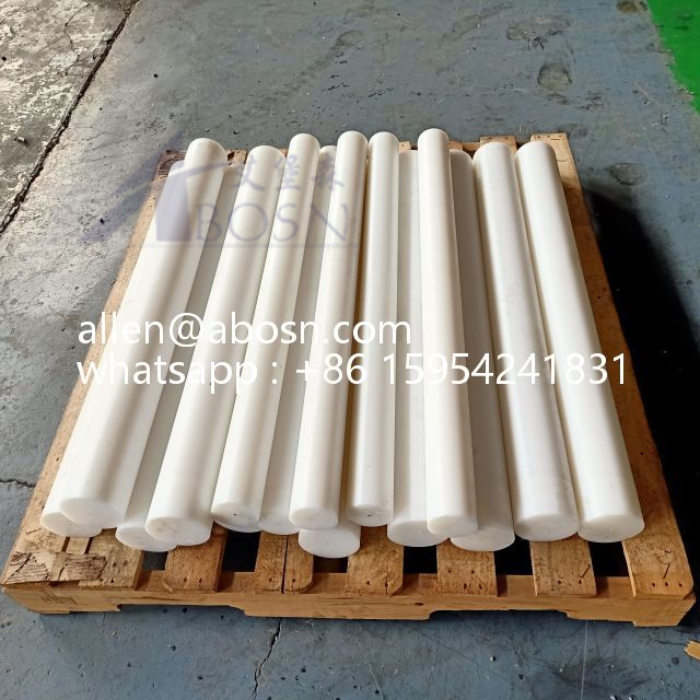 coeficiente bajo de la fricción de la barra plástica redonda Uhmwpe del HDPE Rod de 10m m - de 280m m