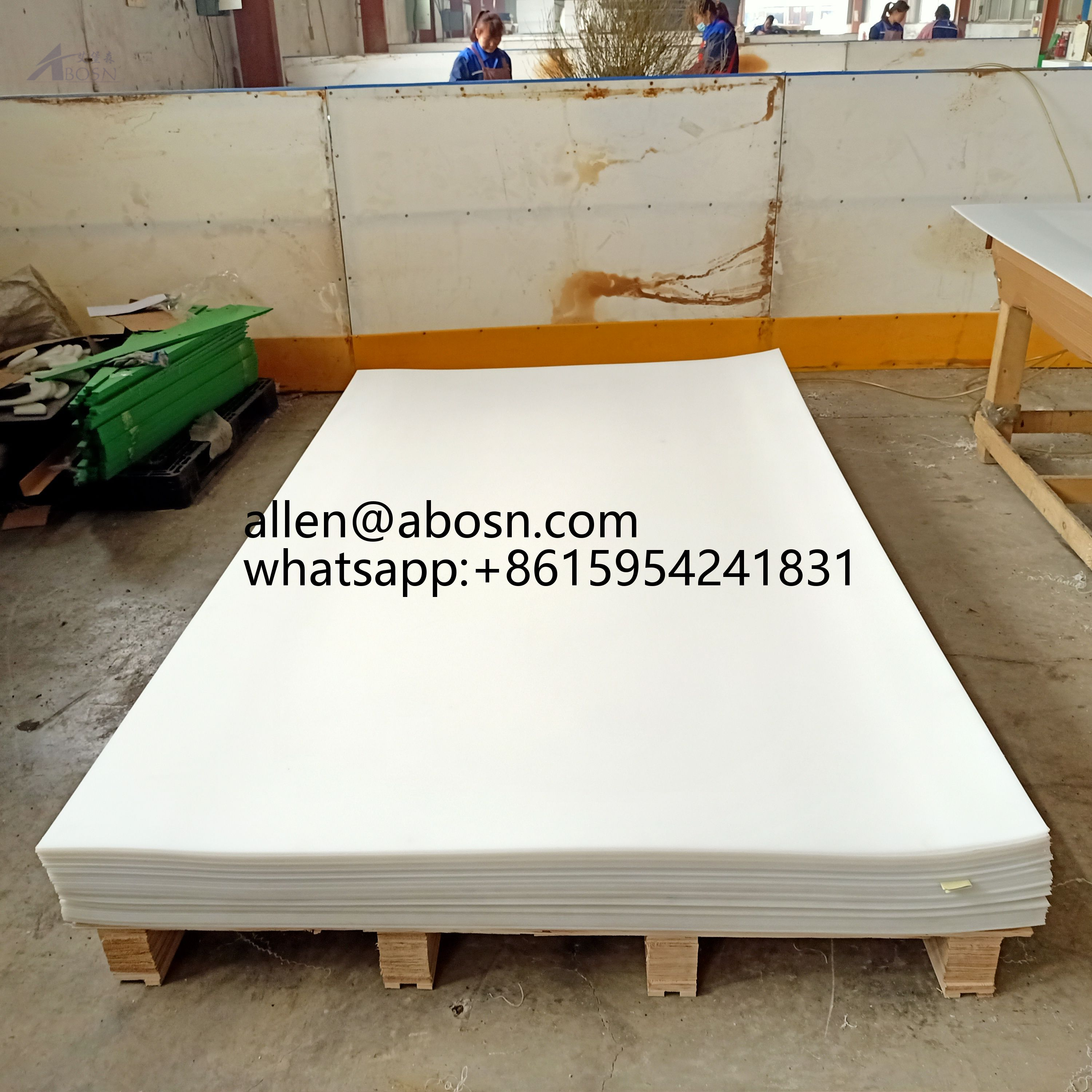 Hoja de UHMWPE natural de 1000X2000 mm para hoja de PE 500