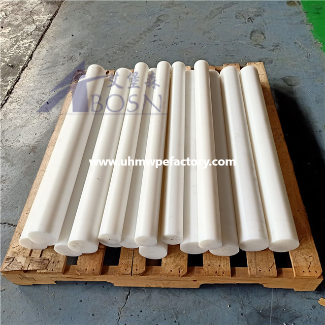 Varilla amarilla UHMWPE PE de 4 mm para la industria