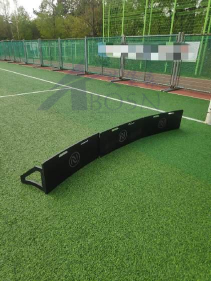 Equipo de entrenamiento plegable para campo de fútbol, ​​tablero trasero de entrenamiento de fútbol, ​​pared de rebote de fútbol