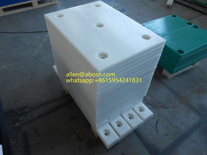 Hoja blanca de UHMWPE de 1000X2000 mm para tablero