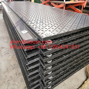 Fabricante barato hdpe rig mat hdpe ground mat al aire libre para acceso temporal