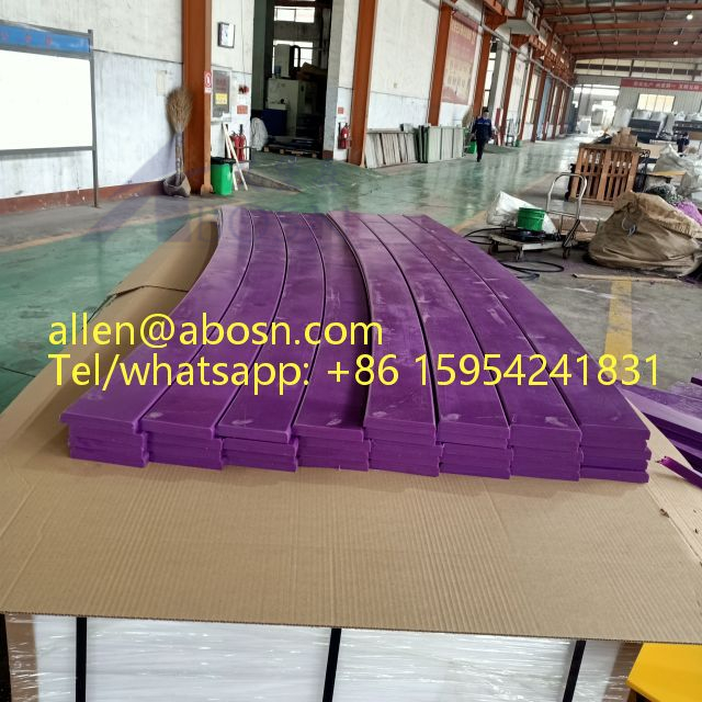 Piezas de plástico de ingeniería de HDPE amarillo OEM para electrónica