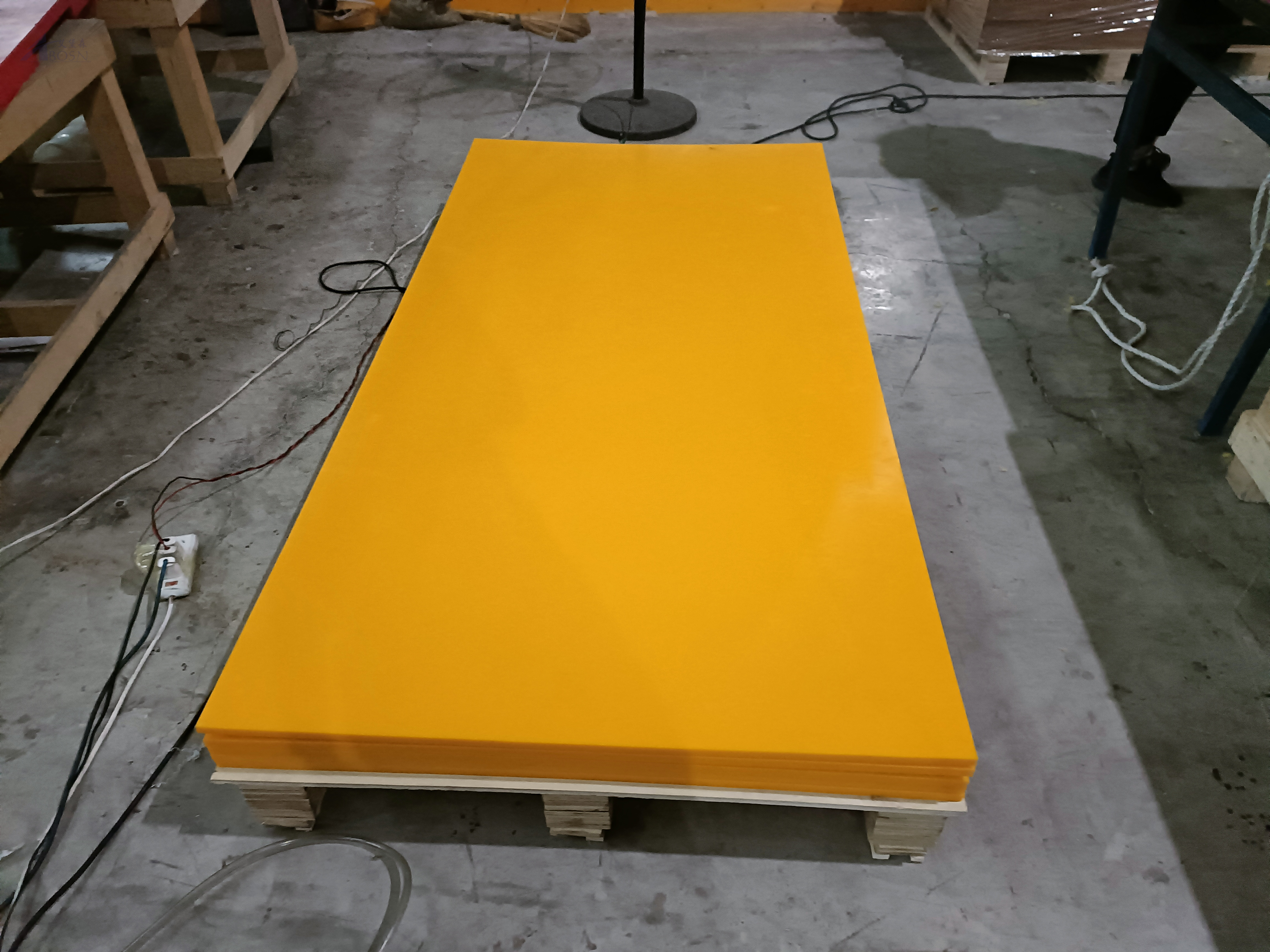 Hoja blanca de UHMWPE de 1000X2000 mm para chaleco antibalas