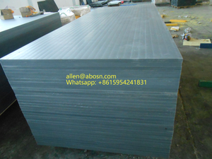 Hoja de UHMWPE natural de 1000X2000 mm para hoja de PE1000